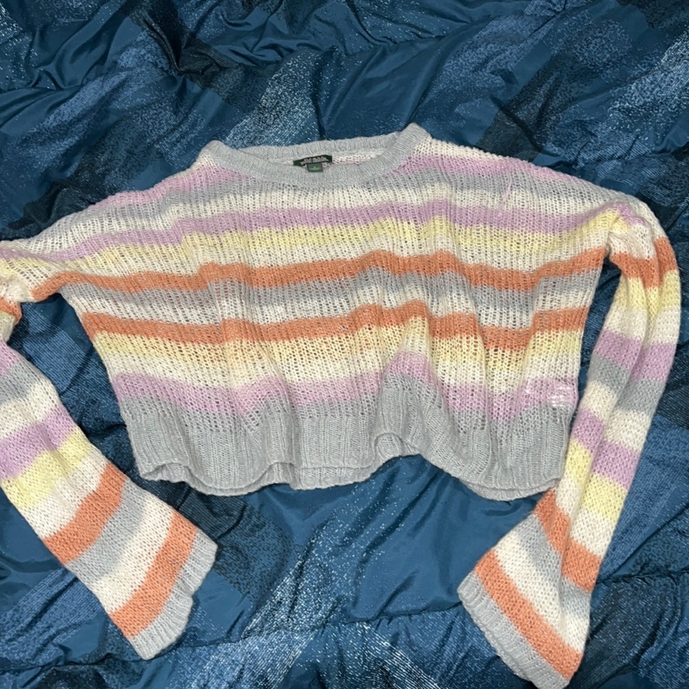 See through sweater